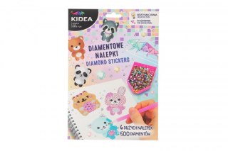 Mozaika Kidea Wesołe zwierzęta NAKLEJKI DIAMENTOWE (NDWZKA)