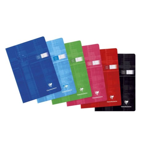 Zeszyt Clairefontaine 63552AMXC CF A5 60k. 90g krata Zeszyt Clairefontaine 63552AMXC CF A5 60k. 90g krata