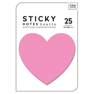 Zakładki indeksujące Interdruk HEARTS 75X68 [mm:] 76x68 (5902277327154)