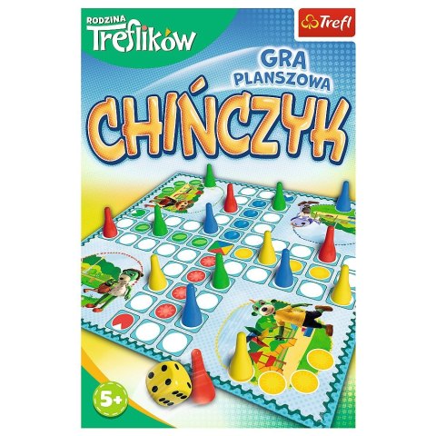 Gra planszowa Trefl Rodzina Treflików Chińczyk (02069) Gra planszowa Trefl Rodzina Treflików Chińczyk (02069)