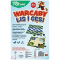 Gra planszowa Trefl Rodzina Treflików Rodzina Treflików Warcaby, lis i gęsi (02301)