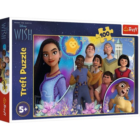 Puzzle Trefl Disney Życzenia 100 el. (16474) Puzzle Trefl Disney Życzenia 100 el. (16474)