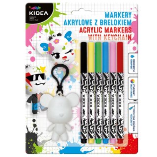 Marker specjalistyczny Derform akrylowe mix okrągła/ścięta końcówka (MABBKA)