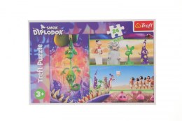 Puzzle Trefl Smok Diplodok 24 el. (14376)