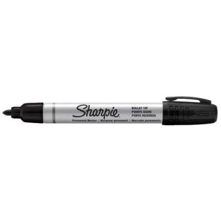 Marker permanentny Sharpie czarny 1,0mm okrągła końcówka (S0945720)