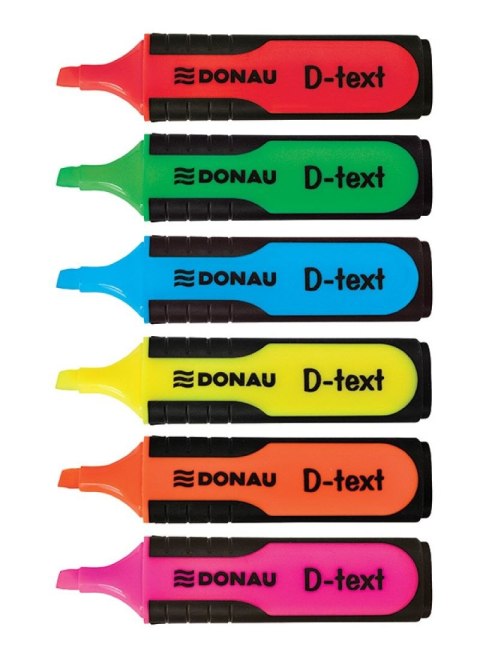 Zakreślacz Donau D-Text niebieski 1,0-5,0mm (7358001PL-10) Zakreślacz Donau D-Text niebieski 1,0-5,0mm (7358001PL-10)