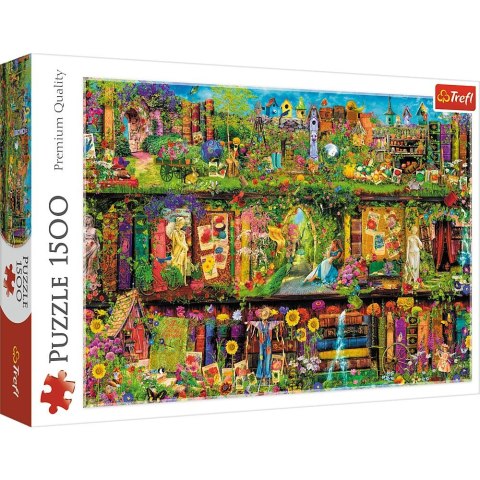 Puzzle Trefl Baśniowa biblioteczka 1500 el. (26165) Puzzle Trefl Baśniowa biblioteczka 1500 el. (26165)