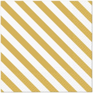 Serwetki Paw TaT Golden lines mix bibuła [mm:] 330x330 (TL126909)