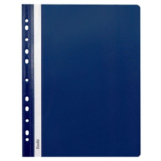 Skoroszyt Bantex EVO wpinany A4 granatowy polipropylen PP (400076701)