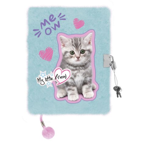 Pamiętnik Bambino My Little Friend MINT KITTY A5 Pamiętnik Bambino My Little Friend MINT KITTY A5