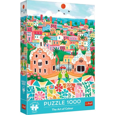 Puzzle Trefl The Art of Colour Premium Plus Barcelona, Hiszpania 1000 el. (10894) Puzzle Trefl The Art of Colour Premium Plus Barcelona, Hiszpania 1000 el. (10894)