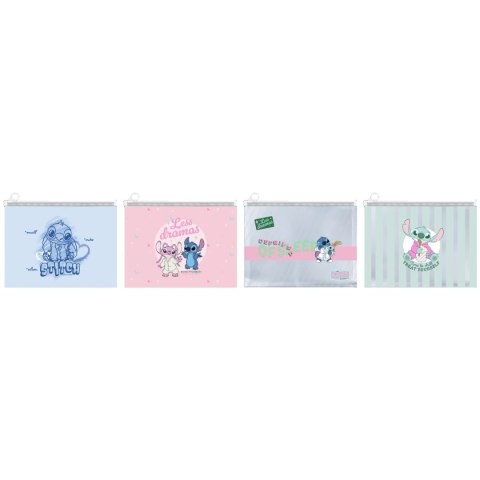 Teczka plastikowa na suwak Stitch A4 mix Beniamin Teczka plastikowa na suwak Stitch A4 mix Beniamin