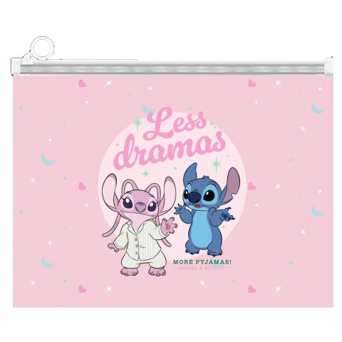 Teczka plastikowa na suwak Stitch A4 mix Beniamin Teczka plastikowa na suwak Stitch A4 mix Beniamin
