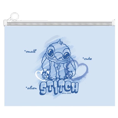 Teczka plastikowa na suwak Stitch A4 mix Beniamin Teczka plastikowa na suwak Stitch A4 mix Beniamin
