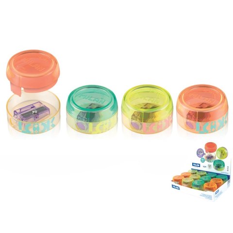 Temperówka Milan Spin New Look mix plastik (20157924LK2) Temperówka Milan Spin New Look mix plastik (20157924LK2)