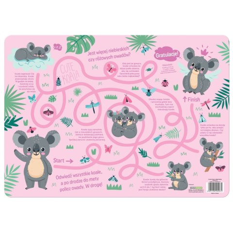 Podkład na biurko Derform Koala mix PVC PCW (PLAKOA10) Podkład na biurko Derform Koala mix PVC PCW (PLAKOA10)