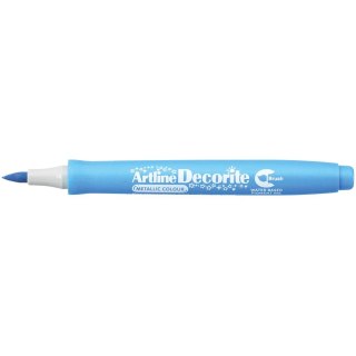 Marker specjalistyczny Artline metaliczny decorite niebieski pędzelek końcówka (AR-035 1 8)