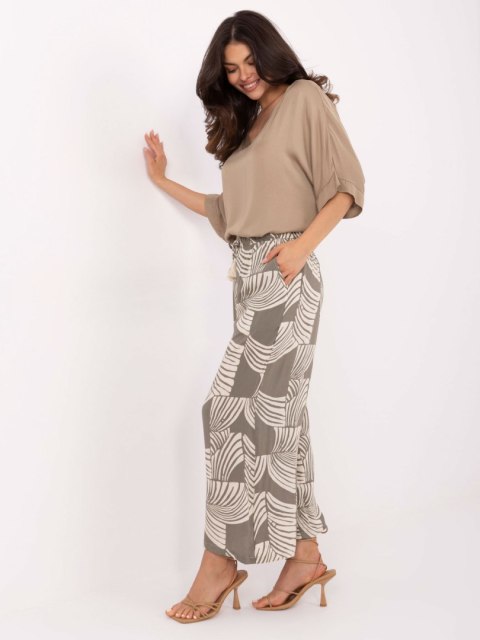 Spodnie D73771M62237G khaki M