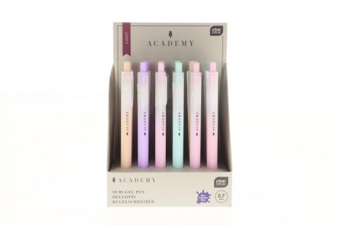 Długopis olejowy Interdruk ACADEMY LIGHT Pastel niebieski 0,7mm Długopis olejowy Interdruk ACADEMY LIGHT Pastel niebieski 0,7mm