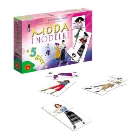 Gra edukacyjna Alexander moda i modelki (5906018000849) Gra edukacyjna Alexander moda i modelki (5906018000849)