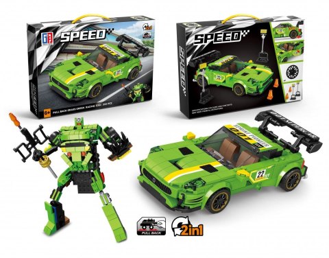 Klocki konstrukcyjne Lean auto robot 2w1 (23572) Klocki konstrukcyjne Lean auto robot 2w1 (23572)
