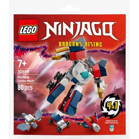 Klocki konstrukcyjne Lego Ninjago Wielofunkcyjny minimech ninja (30699) Klocki konstrukcyjne Lego Ninjago Wielofunkcyjny minimech ninja (30699)
