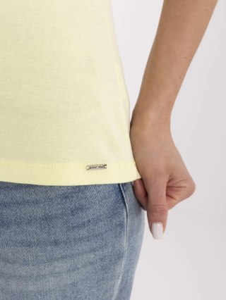 T-shirt RV-TS-A557.66P żółty S/M
