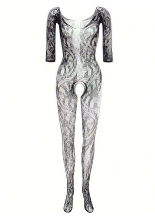 BODYSTOCKING ABRA S/L czarny