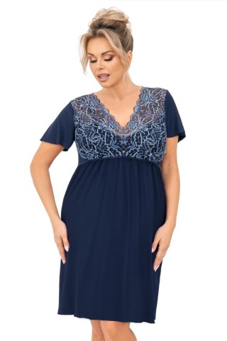 KOSZULA DAMSKA MELANIA PLUS 3XL dark blue