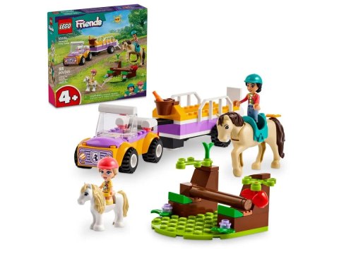 Klocki konstrukcyjne Lego Friends Przyczepka dla konia i kucyka (42634) Klocki konstrukcyjne Lego Friends Przyczepka dla konia i kucyka (42634)