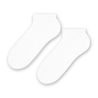 STOPKI MĘSKIE 042 100% BAWEŁNA 41-43 biały 005