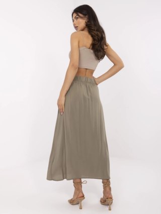 Spódnica D73761M50222A khaki L