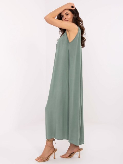 Sukienka TW-SK-BI-L0125.52 khaki XL Sukienka TW-SK-BI-L0125.52 khaki XL