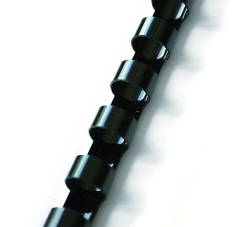 Grzbiety do bindowania Argo A4 czarny plastik śr. 8mm (405082) Grzbiety do bindowania Argo A4 czarny plastik śr. 8mm (405082)