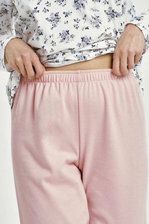 PIŻAMA MARTINA 3451 DR XL biały/kwiatki PIŻAMA MARTINA 3451 DR XL biały/kwiatki