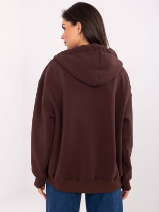 Bluza CLM-BL-1044.21 ciemny brązowy XL