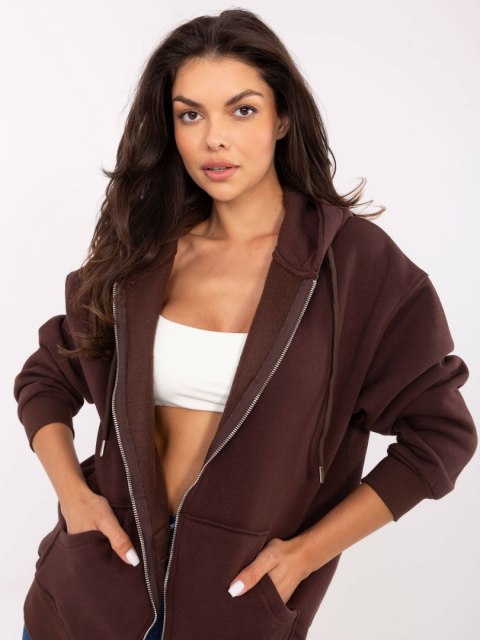 Bluza CLM-BL-1044.21 ciemny brązowy M Bluza CLM-BL-1044.21 ciemny brązowy M