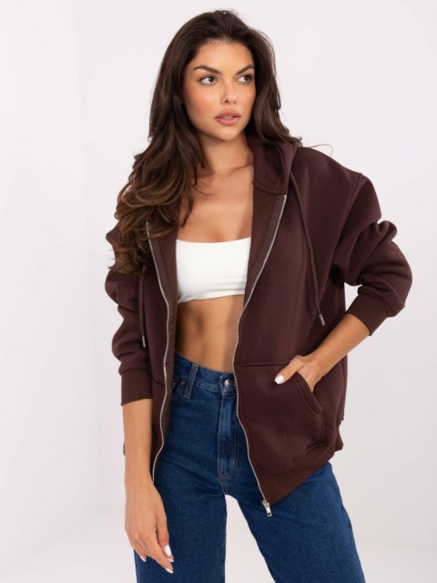 Bluza CLM-BL-1044.21 ciemny brązowy M Bluza CLM-BL-1044.21 ciemny brązowy M