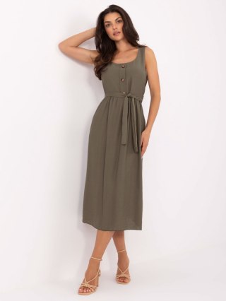 Sukienka MI-SK-A1710.60 khaki