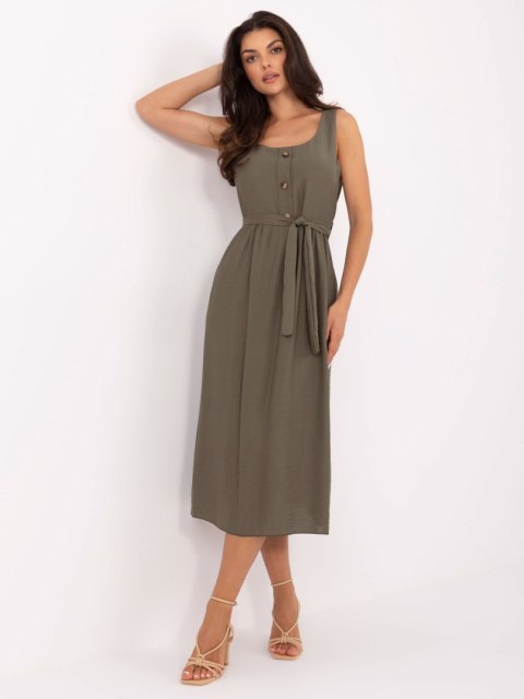 Sukienka MI-SK-A1710.60 khaki
