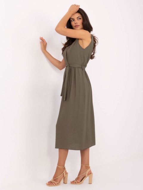 Sukienka MI-SK-A1710.60 khaki