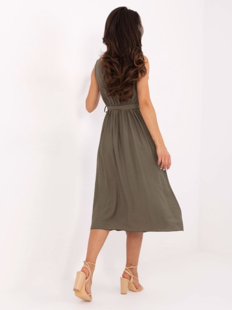 Sukienka MI-SK-A1710.60 khaki