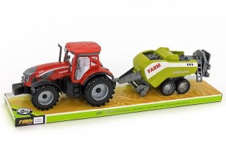 Traktor Adar z maszyną rolniczą, 47cm (507326)