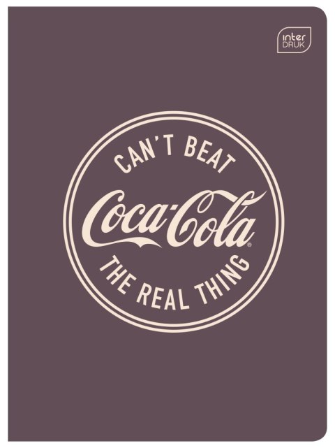 Zeszyt Interdruk HYBRID COCA COLA A5 60k. 70g krata Zeszyt Interdruk HYBRID COCA COLA A5 60k. 70g krata
