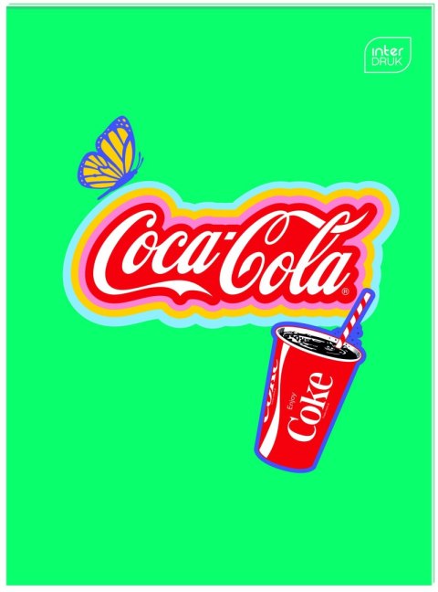 Zeszyt tematyczny Interdruk COCA COLA MAT+UV A6 32k. krata (do słówek) Zeszyt tematyczny Interdruk COCA COLA MAT+UV A6 32k. krata (do słówek)
