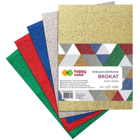 Arkusz piankowy Happy Color kolor: mix 5 ark. (HA 7132 2030-MIX) Arkusz piankowy Happy Color kolor: mix 5 ark. (HA 7132 2030-MIX)