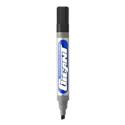 Marker suchościeralny Kamet suchościeralny czarny 1,5-2,5mm ścięta końcówka Marker suchościeralny Kamet suchościeralny czarny 1,5-2,5mm ścięta końcówka