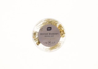 Spinacze Interdruk Satin gold 5902277346384 120 szt (120szt)