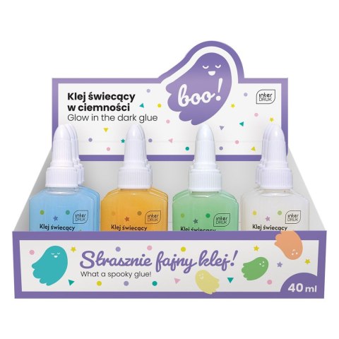 Klej w płynie Interdruk BOO 5902277337061 40ml (40ml) Klej w płynie Interdruk BOO 5902277337061 40ml (40ml)