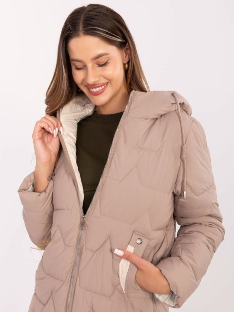 Kurtka MBM-KR-2519.21 ciemny bezowy L Kurtka MBM-KR-2519.21 ciemny bezowy L